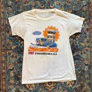 Vintage 1982 Summer Nationals NHRA Drag Racing T shirt